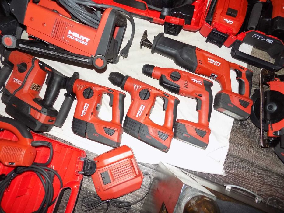 Scule Hilti functionale  TE 60 / TE 70 ,  Te 7 C , SR 30 -A36 , SL 6-A22 , Laser PM 2-LG