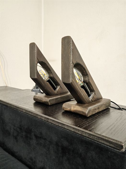 Настолна нощна лампа ръчна изработка