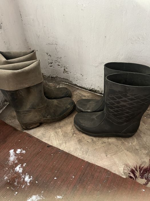 сапоги резиновые