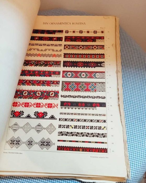 Motive Tradiționale vechi Românești,Din Ornamentica Romana,de colectie
