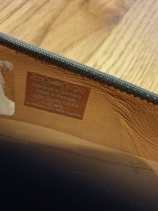 Pantofi(balerini) piela Ara 37