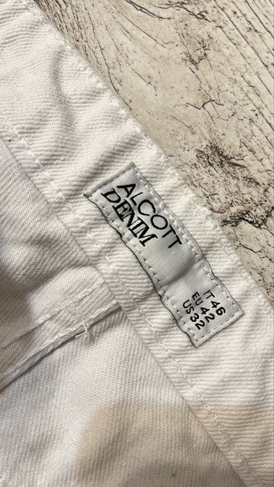 Blugi albi Alcott Denim