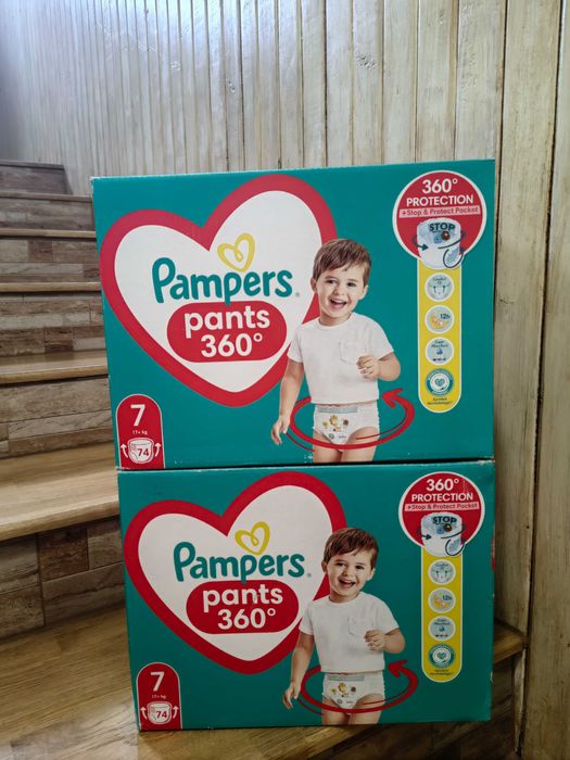 Памперси Pampers Pants 7ца