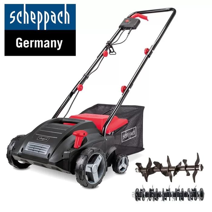 Нов Аератор -Вертикулатор за трева /скарификатор Scheppach