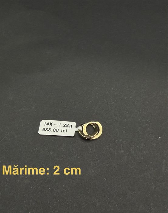 Cercei Aur 14k 1.28gr