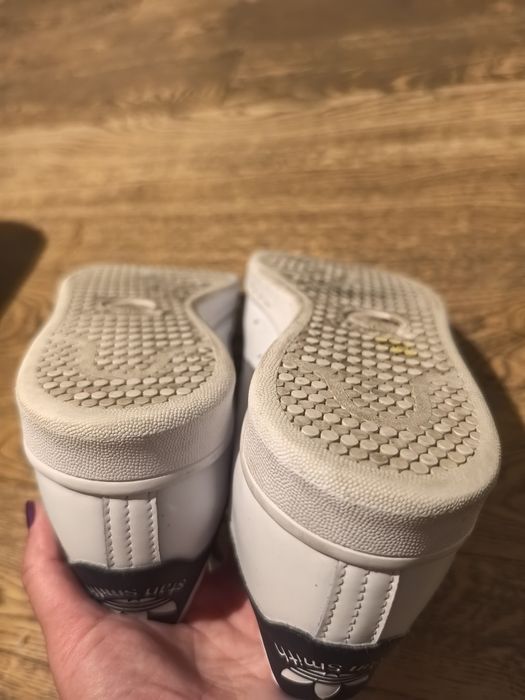 Бели кожени кецове Adidas Stan Smith 43.5