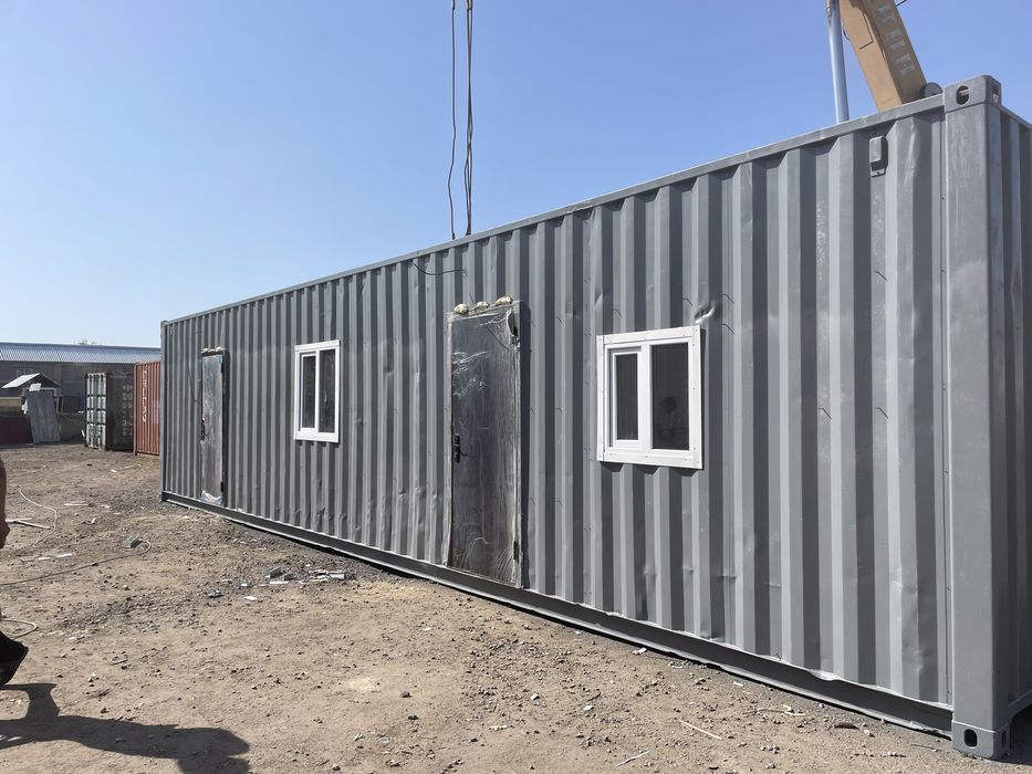 Контейнер 40ф утепленный столовая