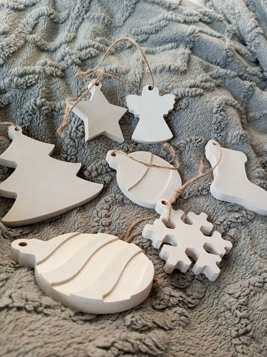 Игрушки ёлочные из мдф