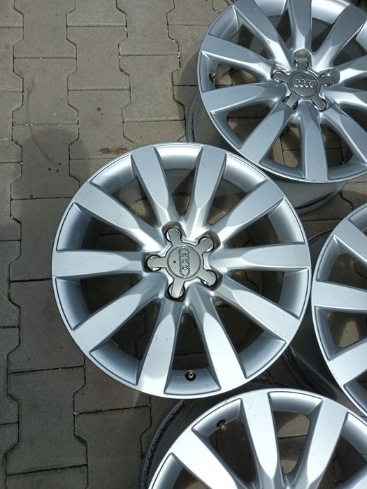 4jante aliaj 5x112 R17 originale audi a4 b8 allroad  a3,A6 Q5 q3