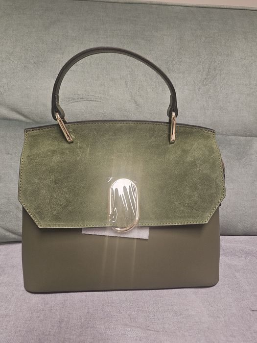 Geantă office din piele naturală