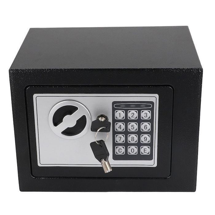 Електронен сейф 230 х 170 х 170мм, черен