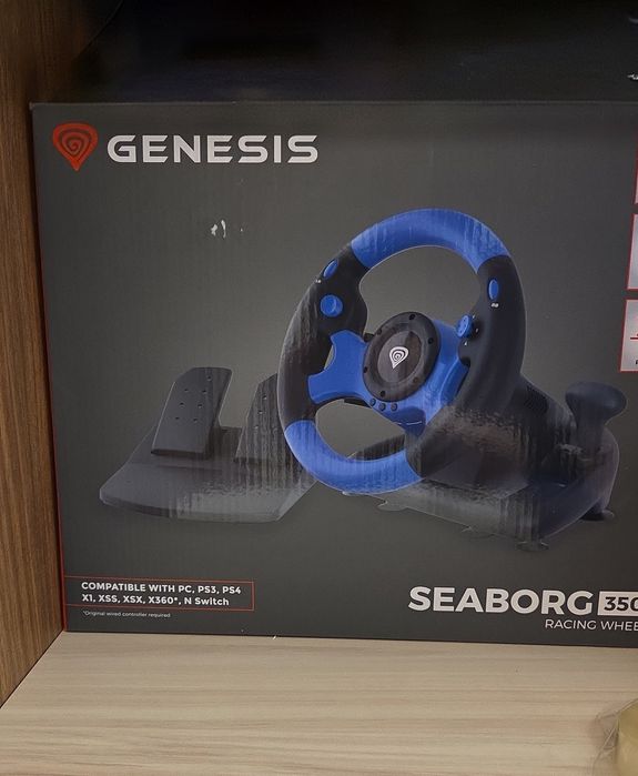 Волан с педали Genesis Seaborg 350 за PC/PS4/XBOX