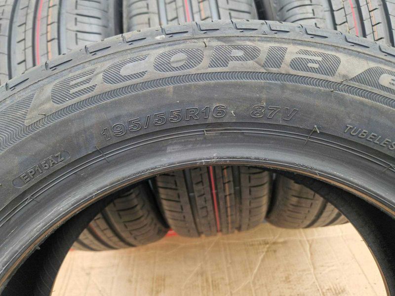 4 Bridgestone R16 195/55
нови летни гуми
DOT0625