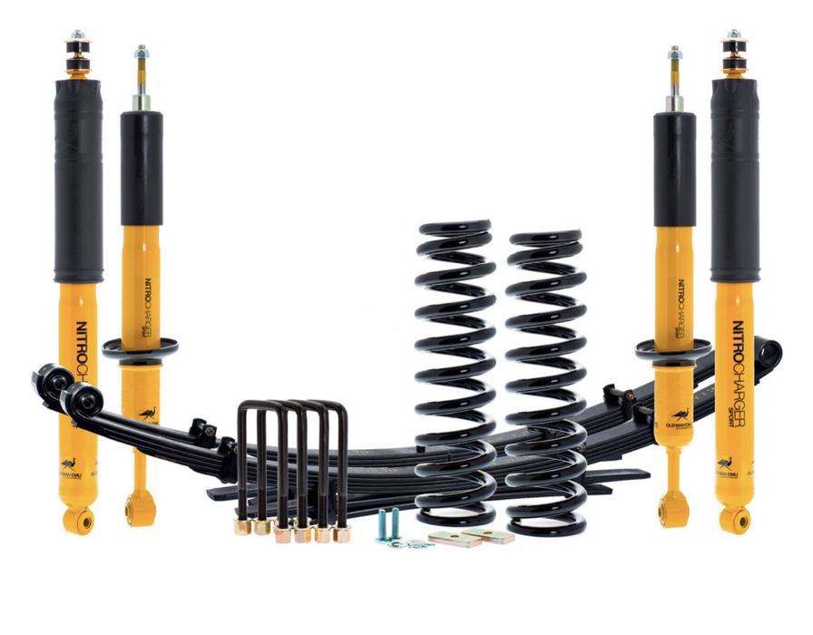 Усиленные амортизаторы и пружины. Лифт комплект подвески для внедорожн