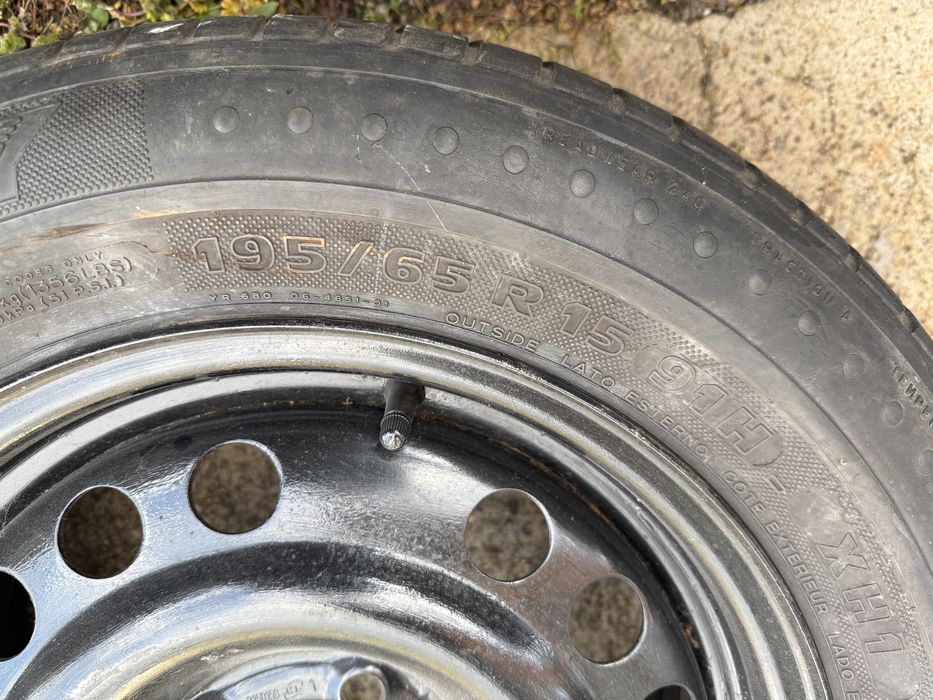 Комплект Гума 195/65R/15 с 15” Джанта 5х110 за -OPEL- 6Jx15H2, ET43