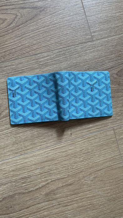 Portofel Goyard original – culoare turcoaz – stare excelentă