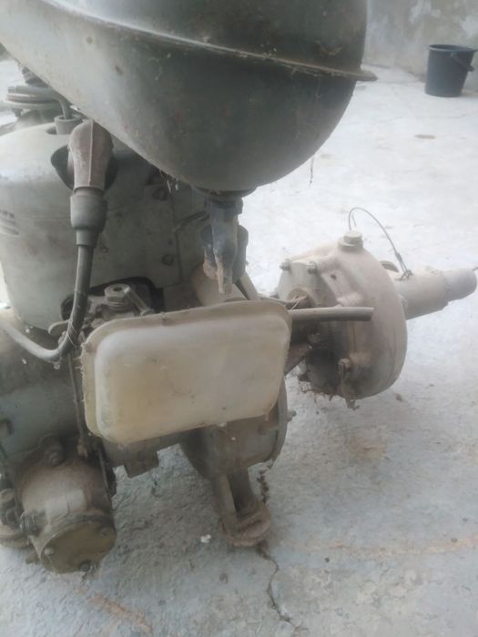 Матор помпа холати янги умуман ишлатилмаган подвалада турган сссрники