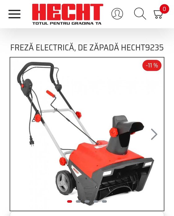 Freza electrica de zapada HECHT9235