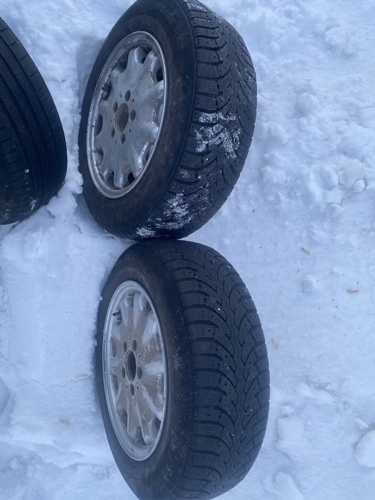 Продам диски с резиной на мерседес