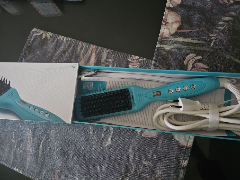 Moroccanoil Smooth Style Ceramic Heated Brush Електрическа Керамична Ч