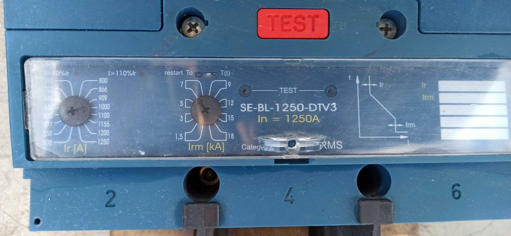 Автоматичен прекъсвач OEZ BL1600SE305 – 1600A, неупотребяван