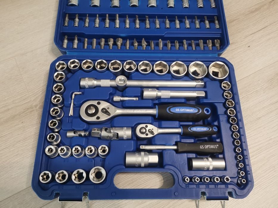 Trusa chei/ scule auto 108piese ,trusa tubulare 108 piese ch-vanadium