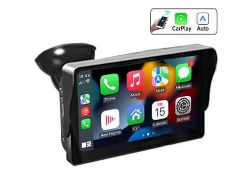 Универсална мултимедия за кола 7" с Безжичен Apple Carplay и Android Autо
