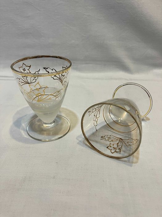 Метален и стъклени сервизи за ракия/ликьор