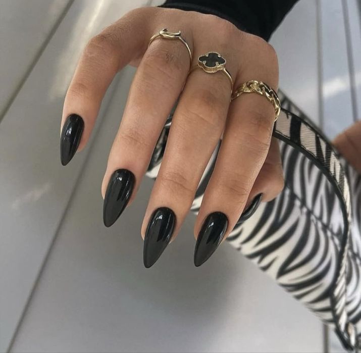 Накладные ногти упаковка разные цвета  100штук