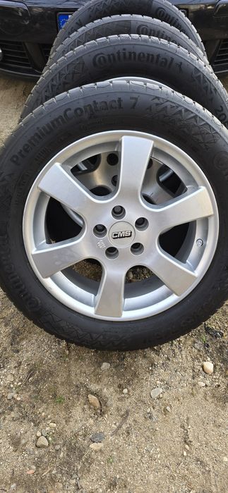 Vând set roti  CMS cu anvelope Premium contact 7 205/55/16