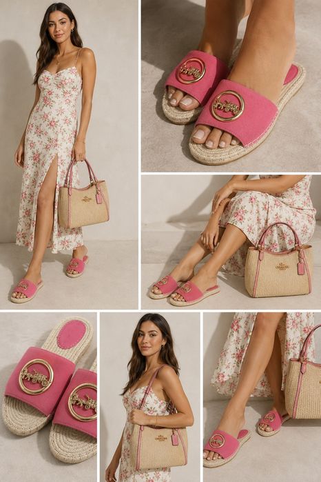 Coach оригинални дамски чехли