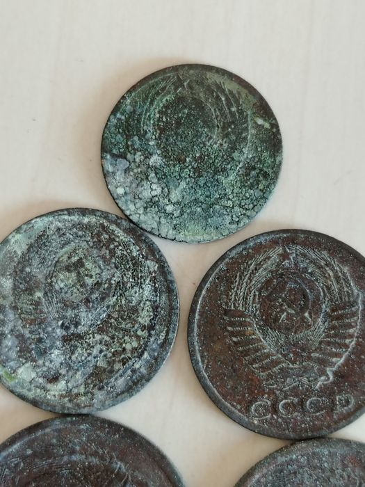 Tangalar qadimgi cccp Rossiya