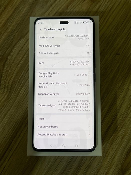 Honor x9c Енги телефон