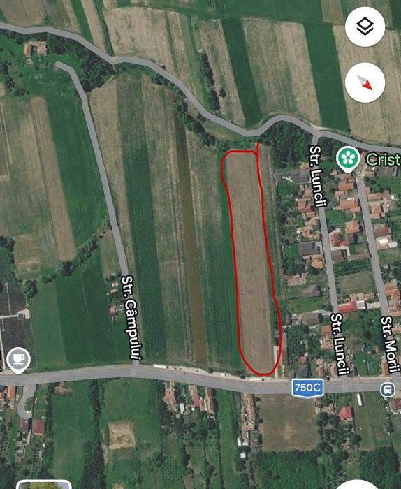 Vand teren intravilan in com Stremt (la iesire din Teius), jud.Alba, 1 parcela de 840 mp