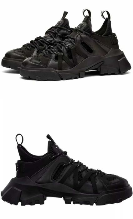 MCQ ALEXANDER McQueen дамски маратонки размер 37 черно кецове сникърси