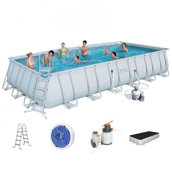 Бассейн. Intex Bestway каркасный 4х2х1