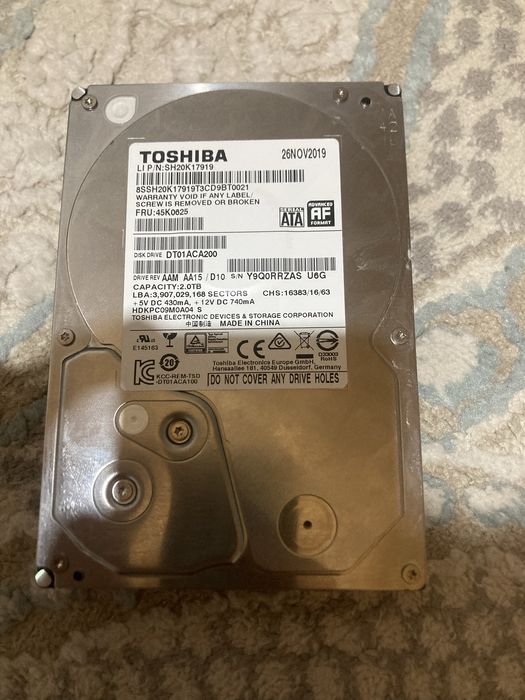 2tb hdd жесткий диск
