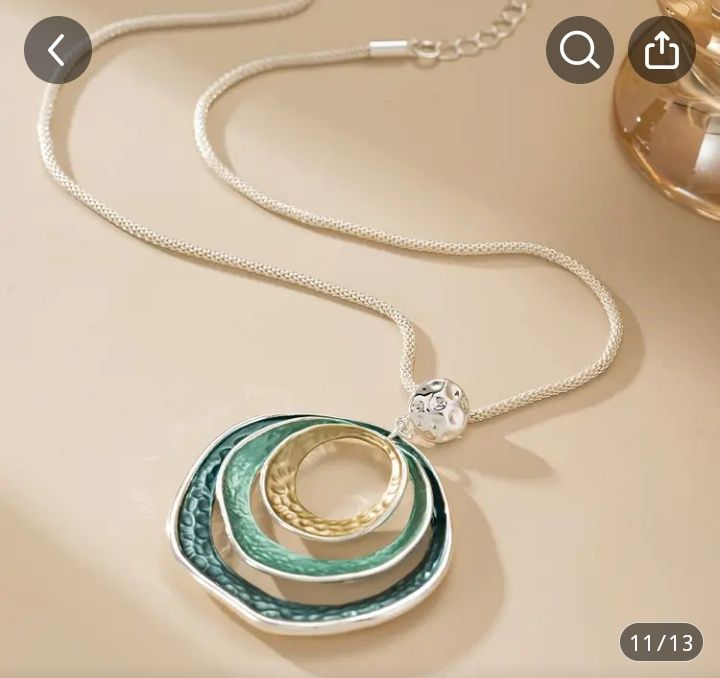 Уникална Деликатна Гривна с Шарка На Цветя- Бижу Със Сребърно Покрит