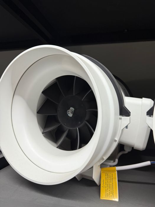 Канальная вентиляция круглого сечения. Гарантия - 12 месяцев.