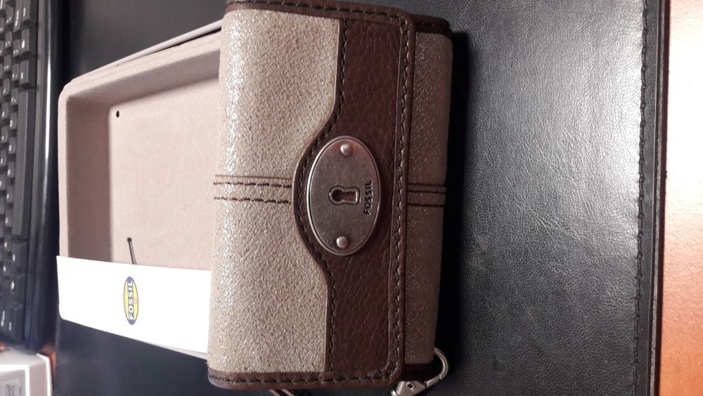 Fossil port card / portofel piele
