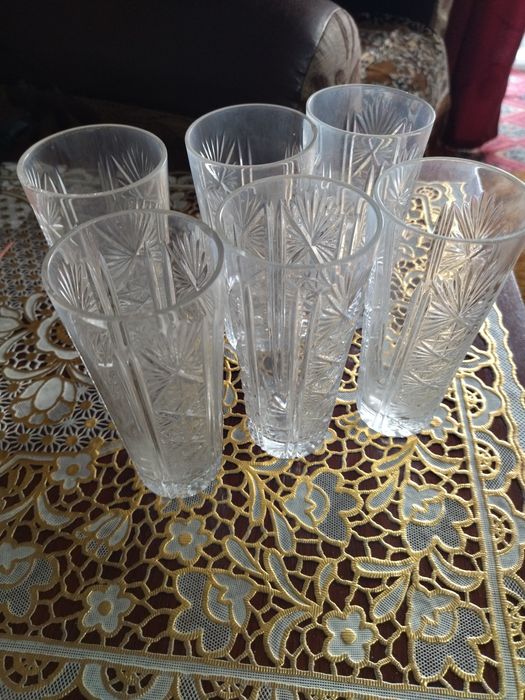 Хрустальные стаканы,рюмочки,стопочки