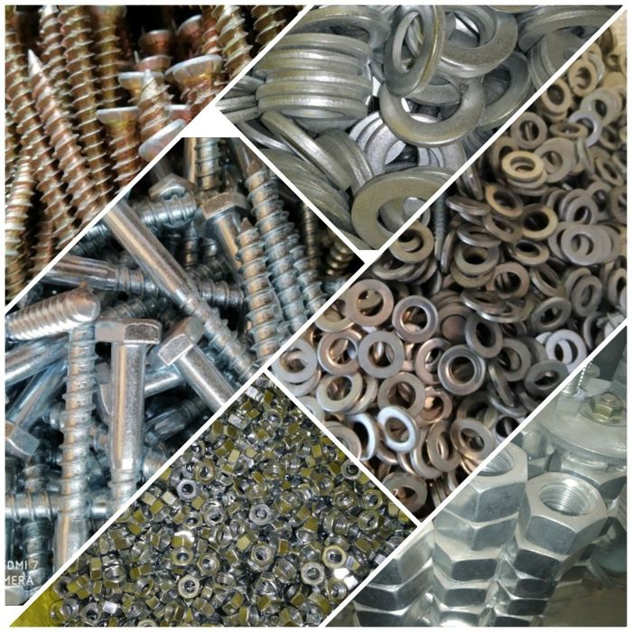 Шайба в широком ассортименте. Шпилька гайка шайба цанга муфта больт га