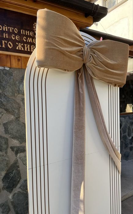 Обемни панделки 80 см - под наем !