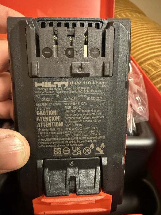 Нови! Hilti BX4 -22 -IF + B22-110+C4 230v
