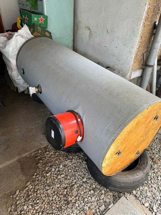 Boiler de apa calda cu doua serpentine