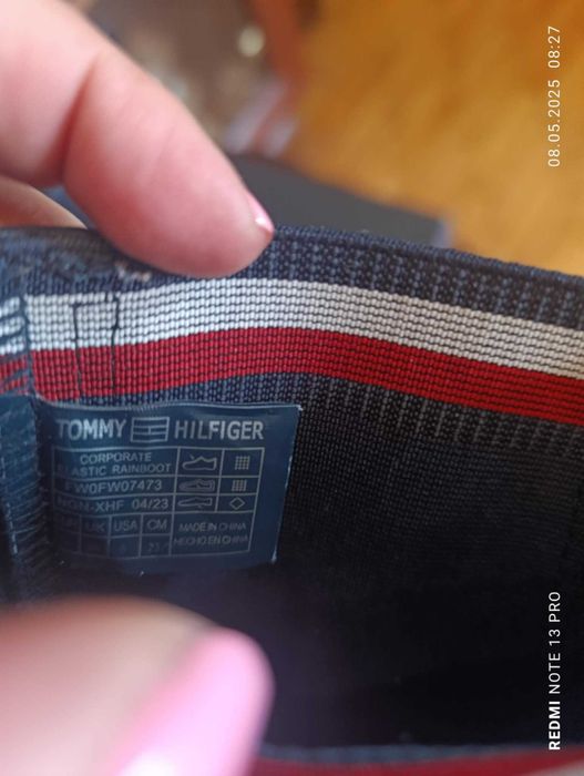 Оригинални къси гумени ботуши TOMMY HILFIGER №36