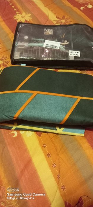 Sac ptr pilotă+față de pernă 135×200