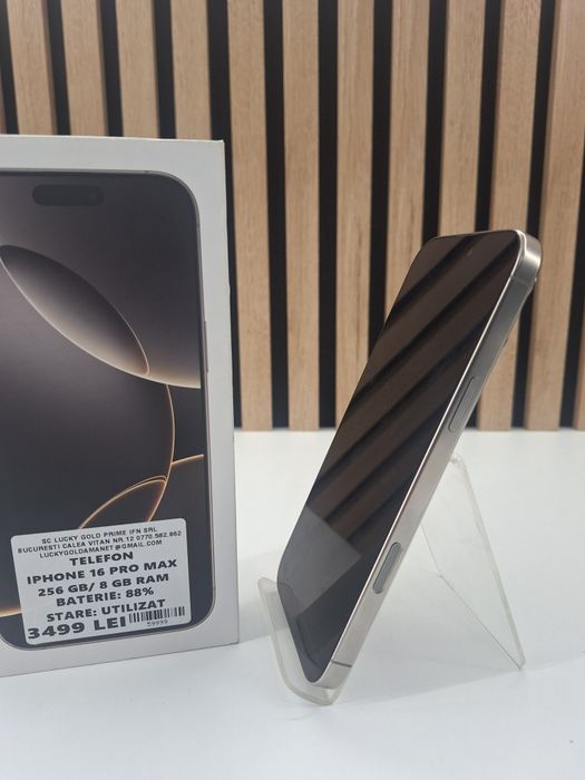 Iphone 16 Pro Max / 256 GB / 88% BAT / #59999