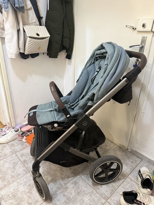 Cybex balios S детска количка зимен летен кош и оригинален чувал на cybex ( нов)