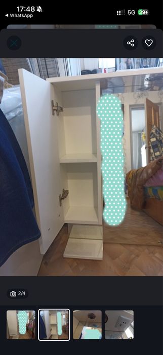 Шкафчик в ванную